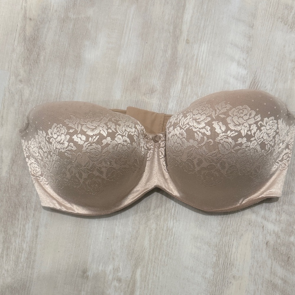 Soma Elegant Lace Strapless Bra
